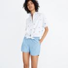 Madewell Chambray Pull-on Shorts