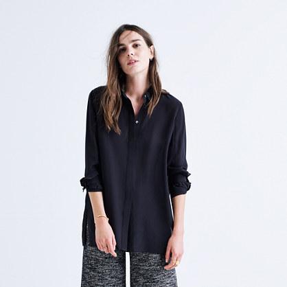 Madewell Silk Button-down Shirt