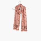 Madewell Assam Floral Scarf