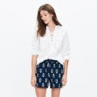Madewell Drapey Pull-on Shorts In Vinefloral