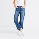 Madewell Retro Crop Bootcut Jeans In Callahan Wash