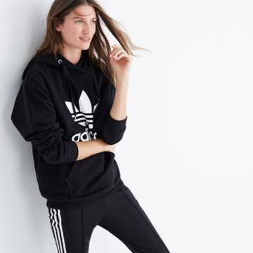 Madewell Adidas Originals Trefoil Hoodie Sweatshirt