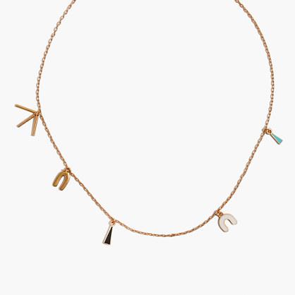 Madewell Symbol Charm Necklace