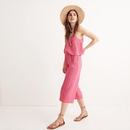 Madewell Striped Bondi Cover-up Pants