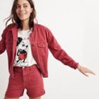 Madewell The Boxy-crop Jean Jacket: Garment-dyed Edition