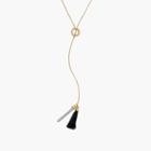 Madewell Cylinder Lariat Necklace