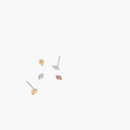 Madewell Mix-and-match Flat Diamond Stud Earrings