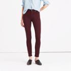 Madewell 9 High-rise Skinny Sateen Jeans
