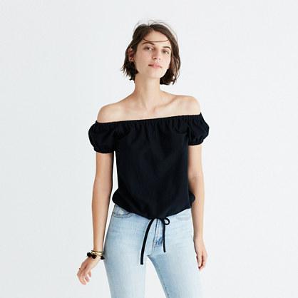Madewell Melody Off-the-shoulder Top