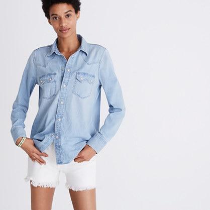 Madewell Denim Western Shirt