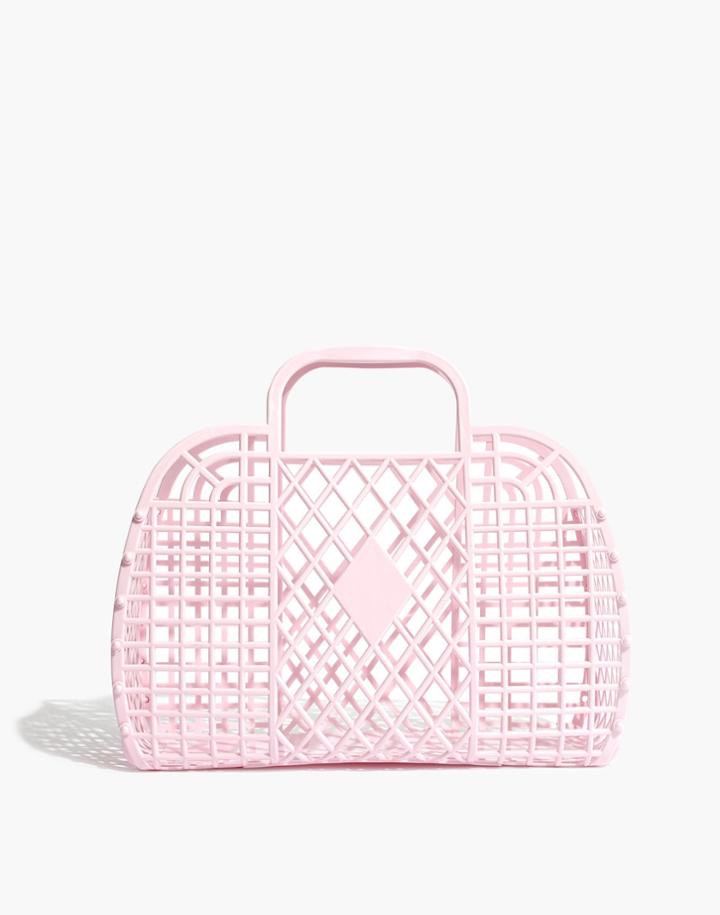 Madewell Sun Jellies Retro Basket Tote