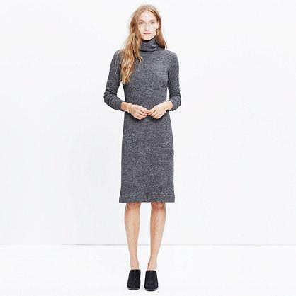 Madewell Marled Turtleneck Dress