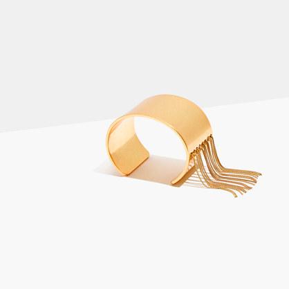 Madewell Nocturnal Fringe Cuff Bracelet