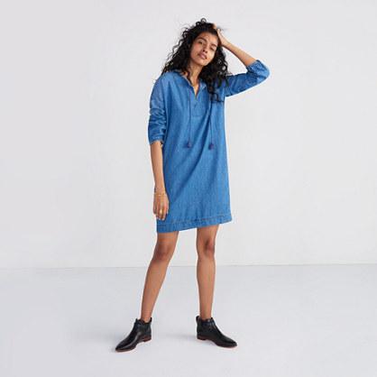 Madewell Denim Artiste Tunic Dress