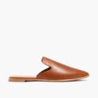 Madewell The Gemma Mule In Leather