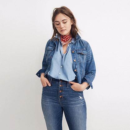 Madewell 10 High-rise Skinny Jeans: Drop-hem Edition