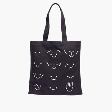 Madewell The Reusable Canvas Tote: Faces Edition