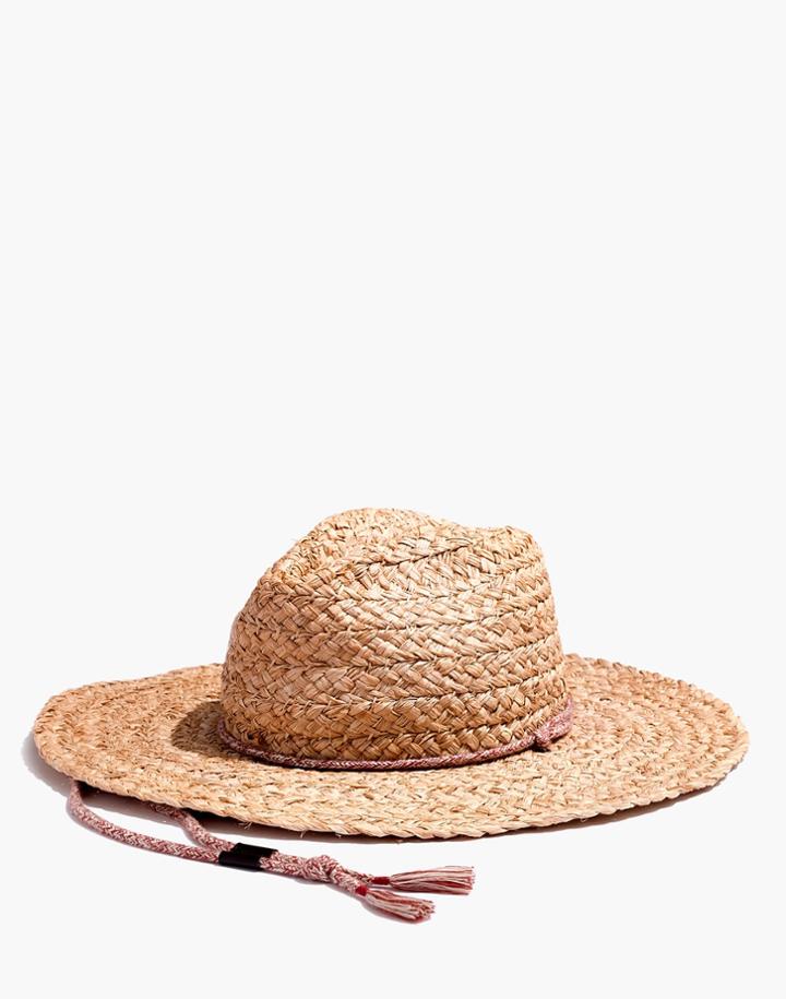 Madewell Madewell X Biltmore Braided Fedora Hat