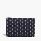 Madewell Small Zip Pouch In Diamond Stitch