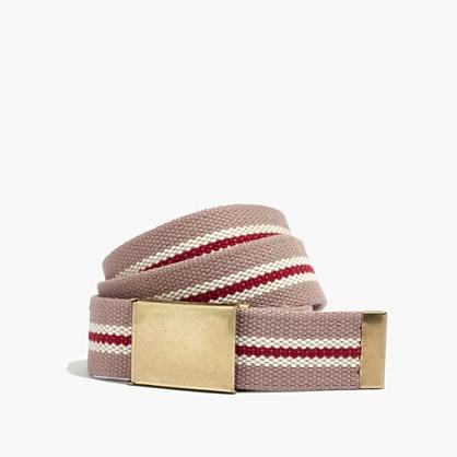Madewell Webbing Slide Buckle Belt