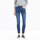 Madewell 9 High Riser Skinny Skinny Crop Jeans In Bayview