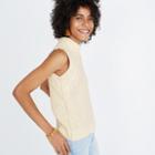 Madewell Stitch-mix Mockneck Sweater Tank