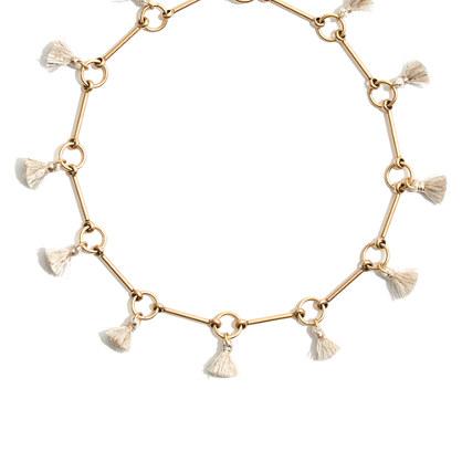 Madewell Tassel Link Necklace