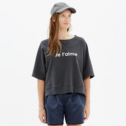 Madewell Je T'aime Sweatshirt
