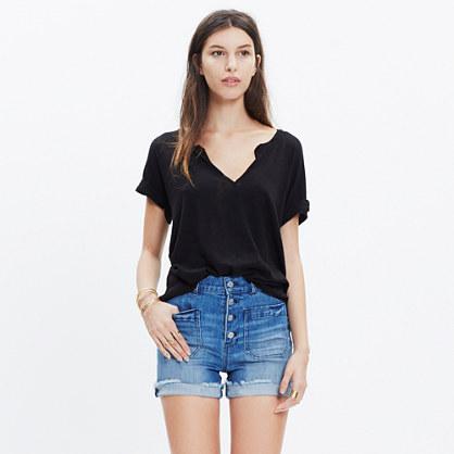 Madewell Turntable Split-neck Tee