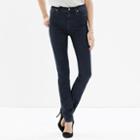 Madewell High Riser Alley Straight Jeans In Madewell Rinse