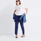 Madewell Track Trousers In Ikat Print