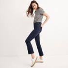 Madewell Cali Demi-boot Jeans In Larkspur Wash