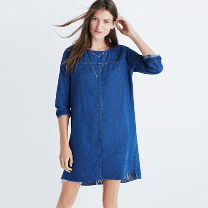 Madewell Denim Step-hem Dress