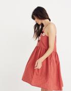 Madewell Embroidered Sunflower Cami Dress