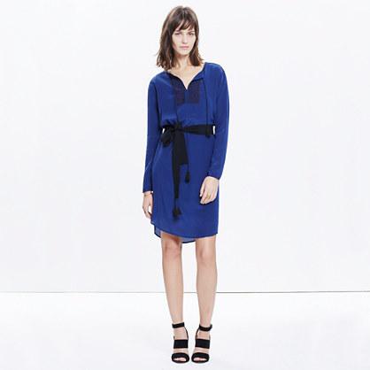Madewell Silk Embroidered Prologue Dress