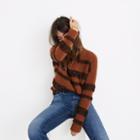 Madewell Tinsel-stripe Pullover Sweater