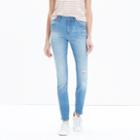 Madewell 9 High Riser Skinny Skinny Jeans In Sadie Wash