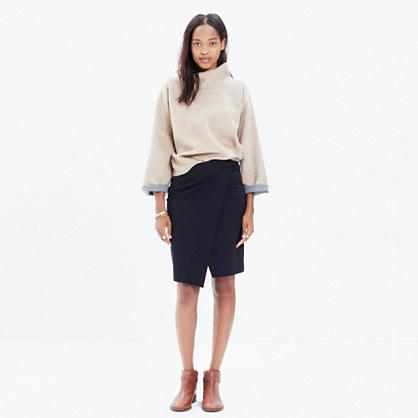 Madewell Overlap City Skirt
