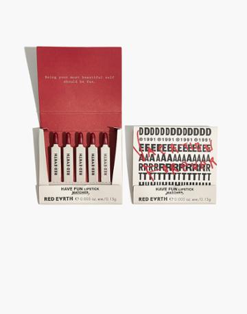 Madewell Red Earth 5 Piece Have Fun Lipstick Matches Set