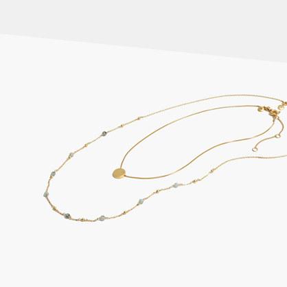 Madewell Seastone Layered Necklace