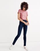 Madewell 9 High-rise Skinny Jeans In Larkspur Wash