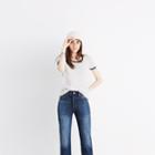 Madewell Recycled Cotton Ringer Tee In Maylie Stripe