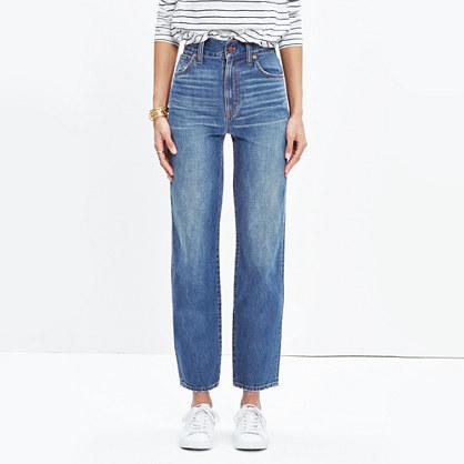 Madewell Westside Straight Jeans In Murphy Wash