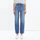 Madewell Westside Straight Jeans In Murphy Wash