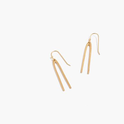 Madewell Wishbend Earrings