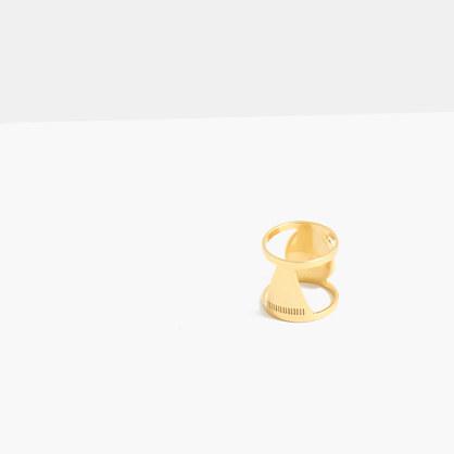 Madewell Etched Double-sided Ring