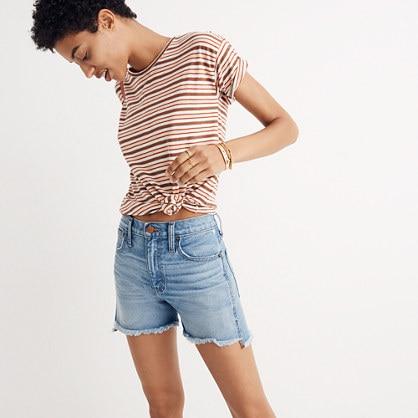 Madewell The Perfect Jean Short: Step-hem Edition