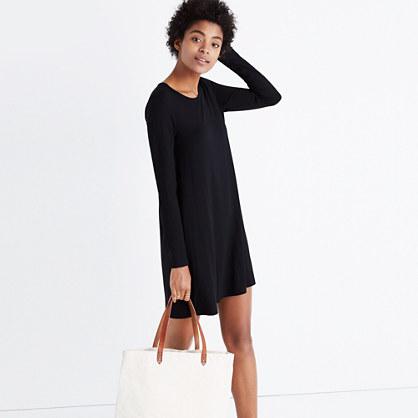 Madewell Long-sleeve Swingy Tee Dress