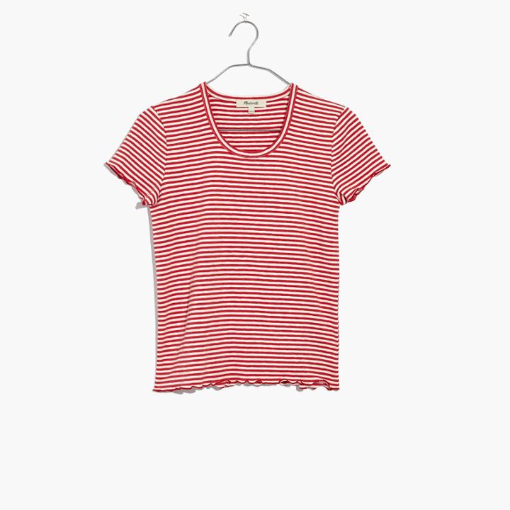 Madewell Baby Tee In Stripe