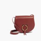 Madewell The Lisbon O-ring Saddlebag In Leather